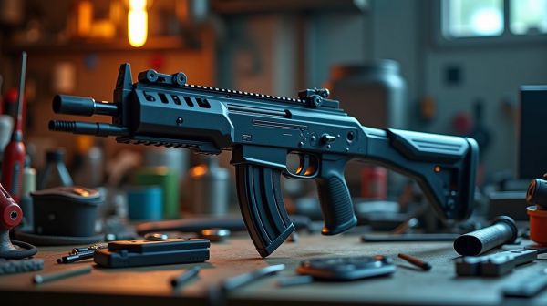 Le pistolet mitrailleur airsoft pour une performance optimale