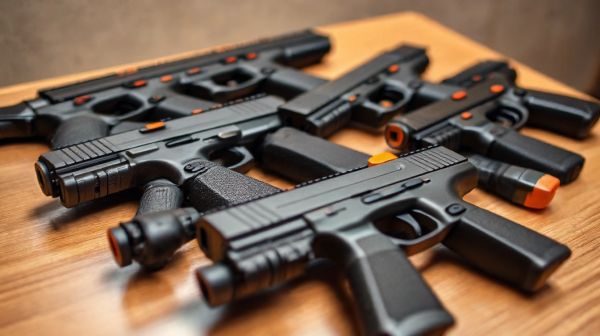 Top 5 pistolets mitrailleurs airsoft pour une performance maximale